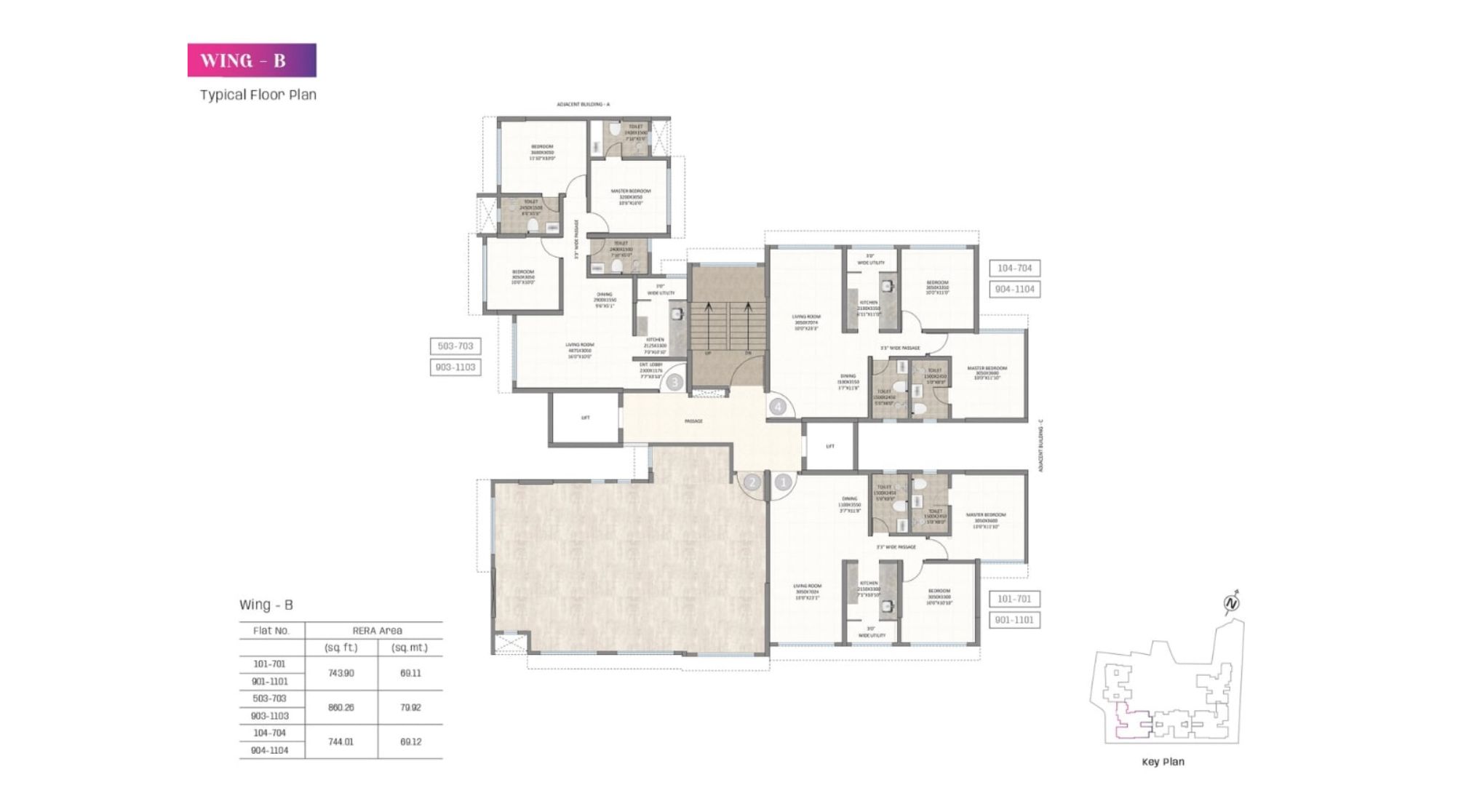 Kolte-Patil-Alora-Floor-Plan-Wing-B