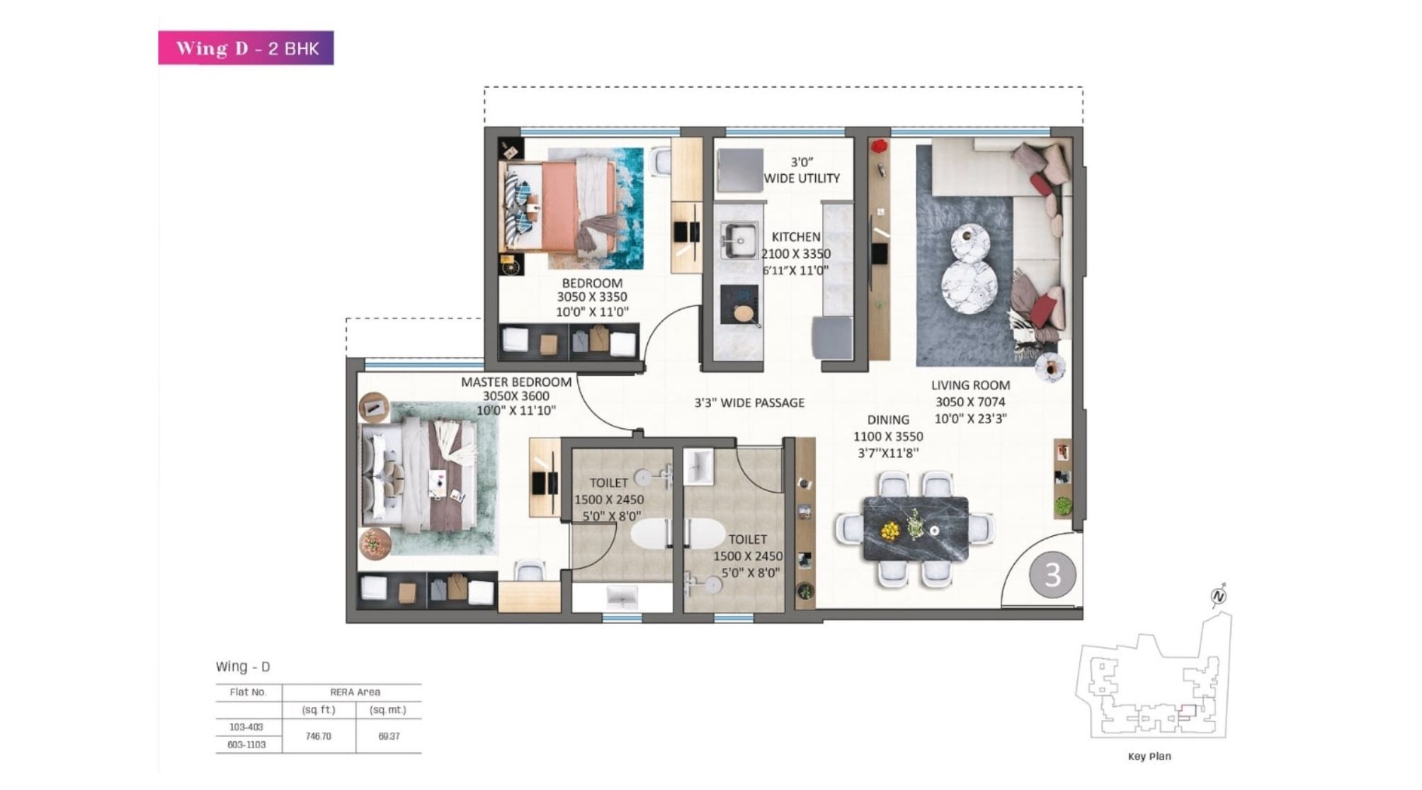 Kolte-Patil-Alora-Floor-Plan-Wing-D-2-BHK-747-sqft