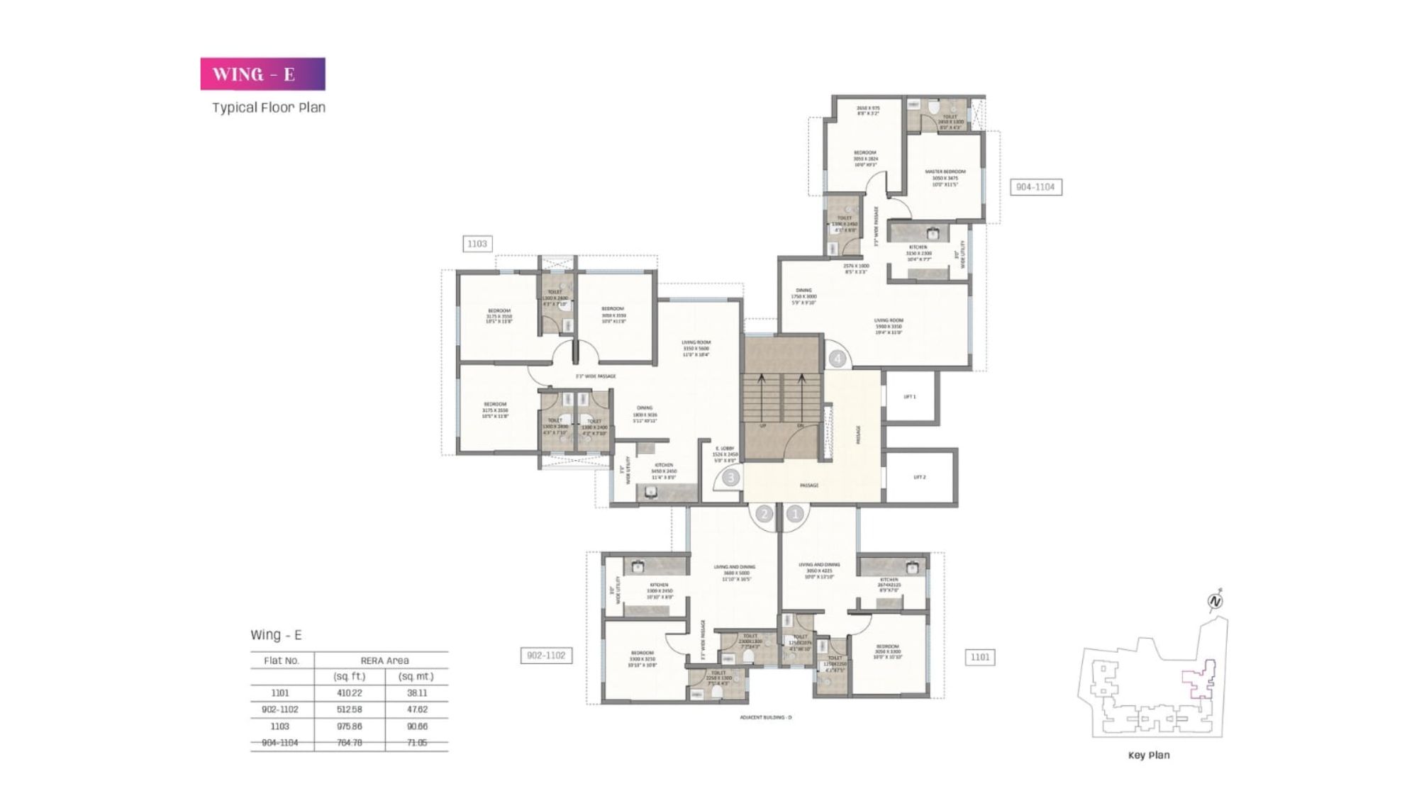 Kolte-Patil-Alora-Floor-Plan-Wing-E