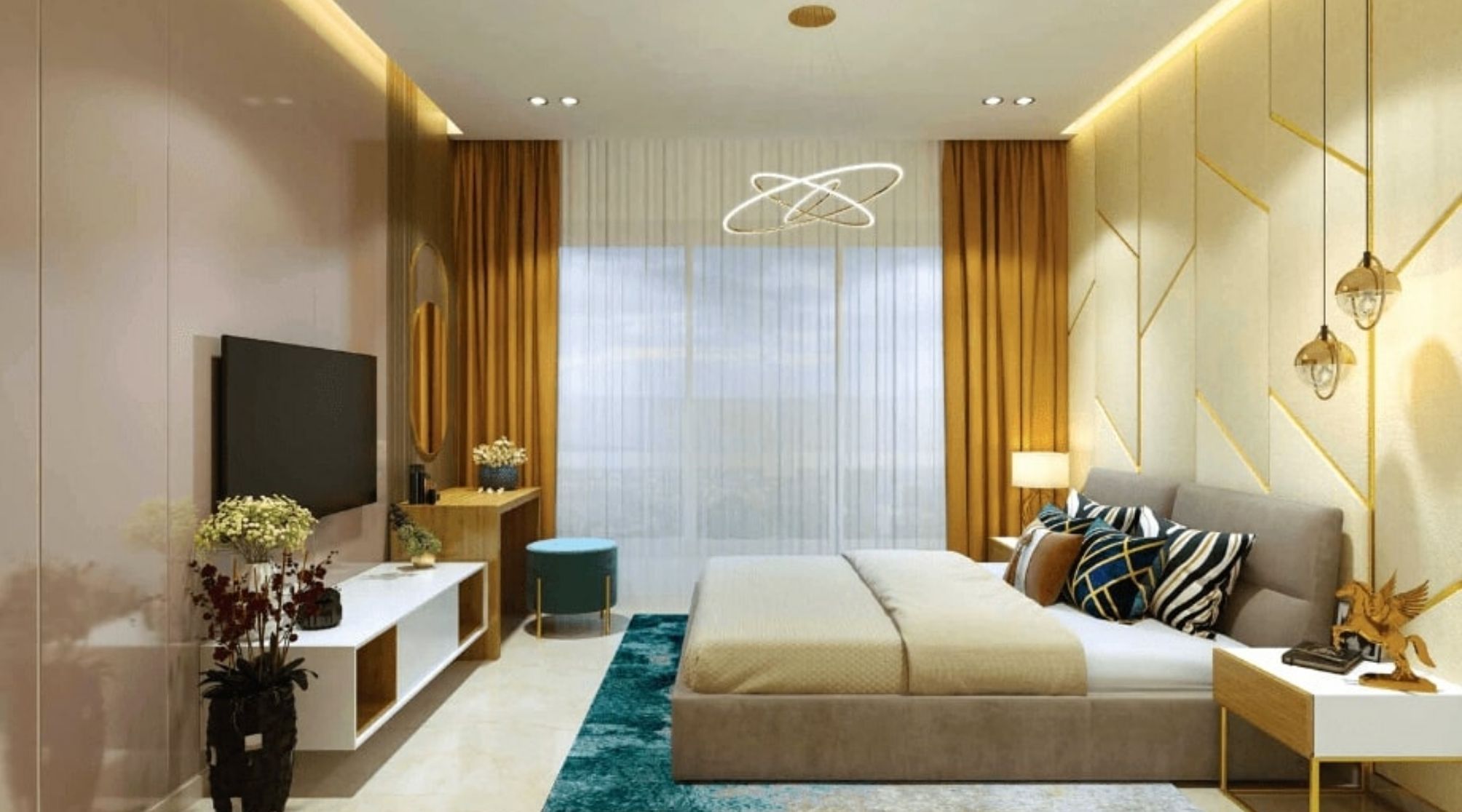 Kolte-Patil-Alora-Master-Bedroom