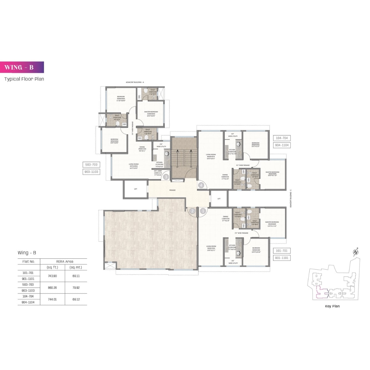 Kolte-Patil-Alora-Floor-Plan-Wing-B