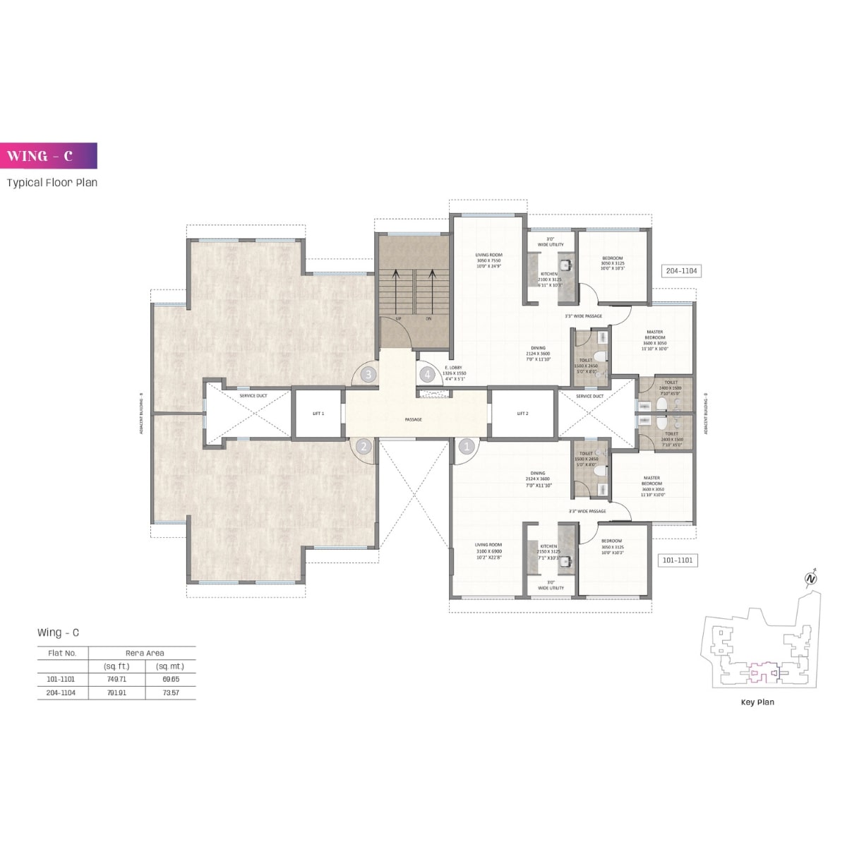 Kolte-Patil-Alora-Floor-Plan-Wing-C