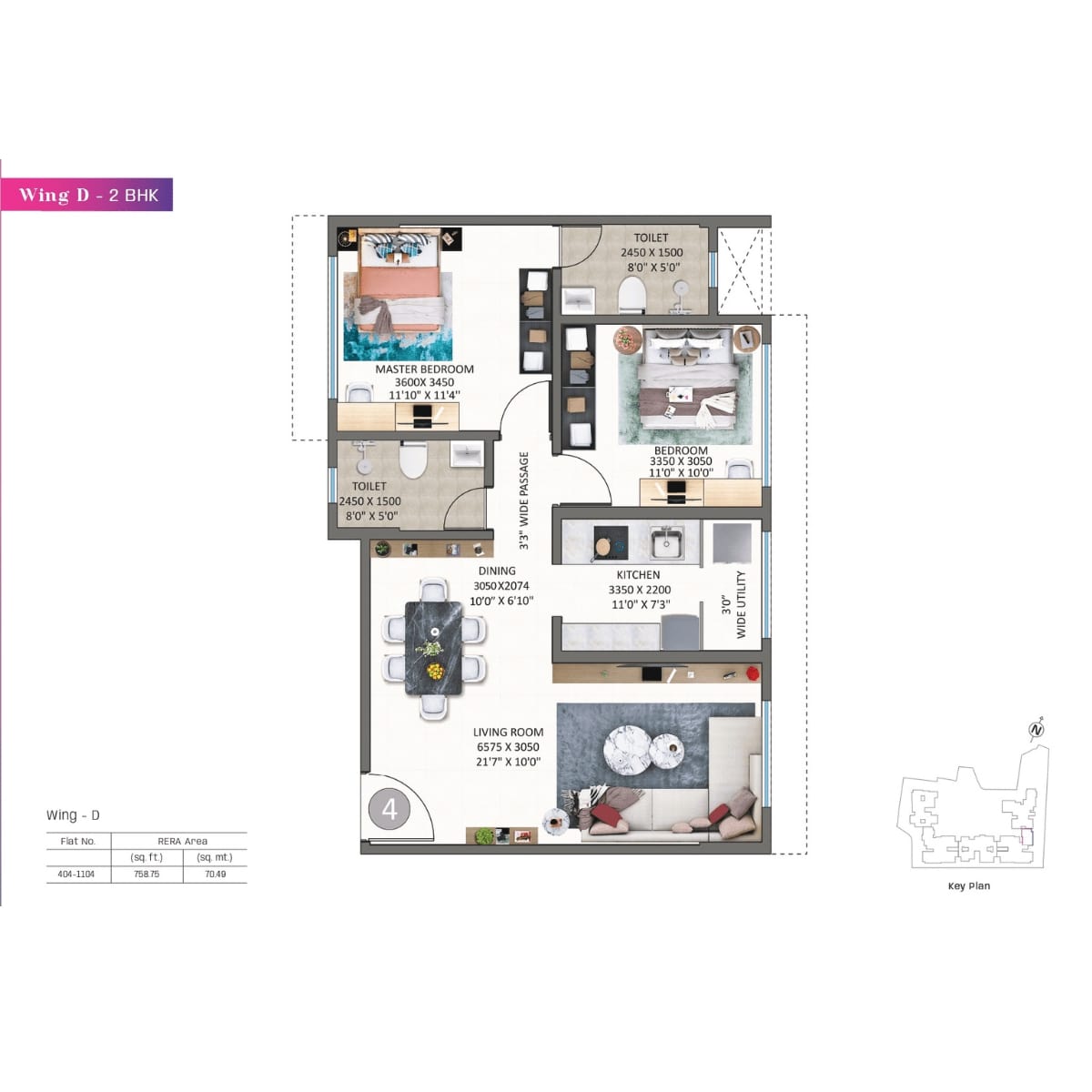 Kolte-Patil-Alora-Floor-Plan-Wing-D-2-BHK-759-sqft